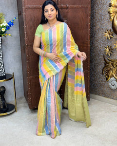 Collection image for: Semi Raw Silk Sarees