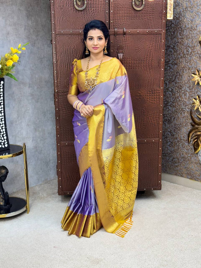 Premium Kanchi Gold Zari