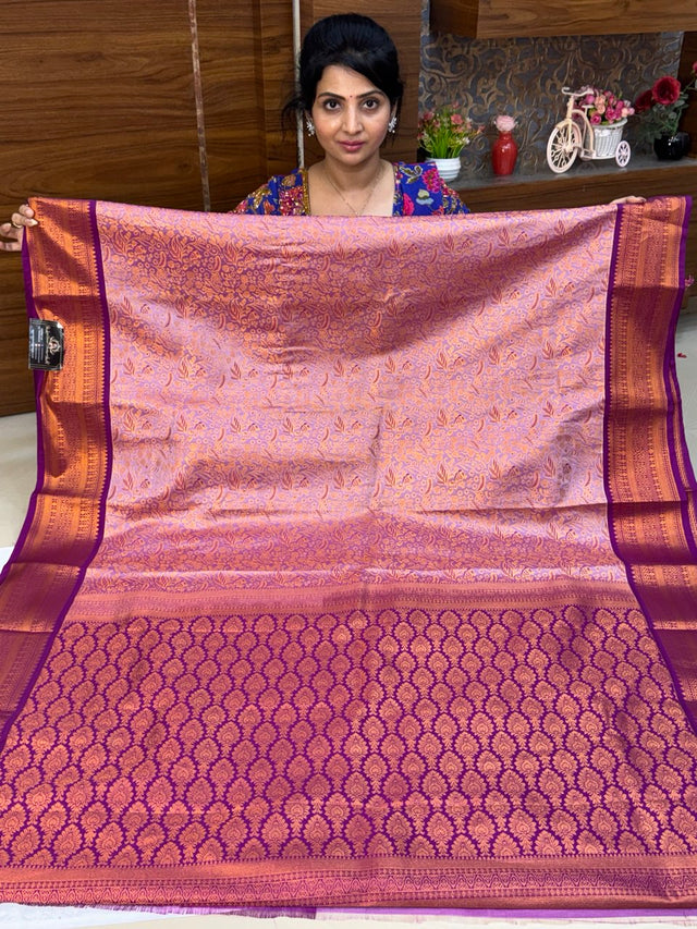 Triple Shade Kanchi Silk