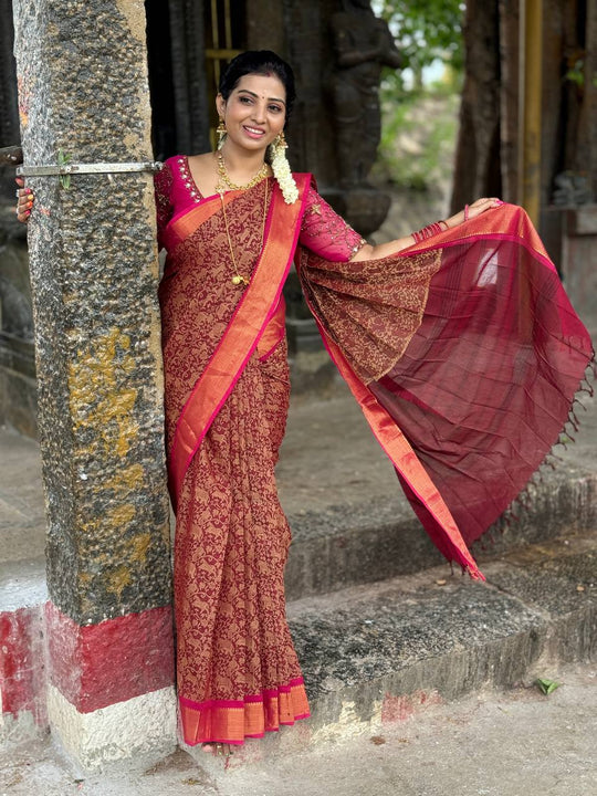 Chettinad Cotton Saree