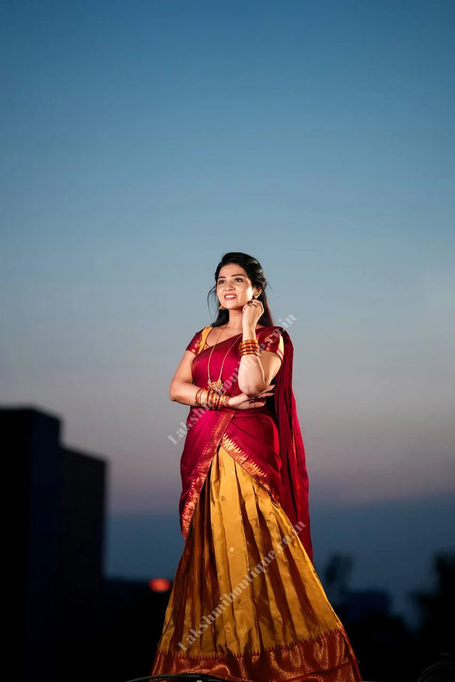 Half Saree ( Unstitched)