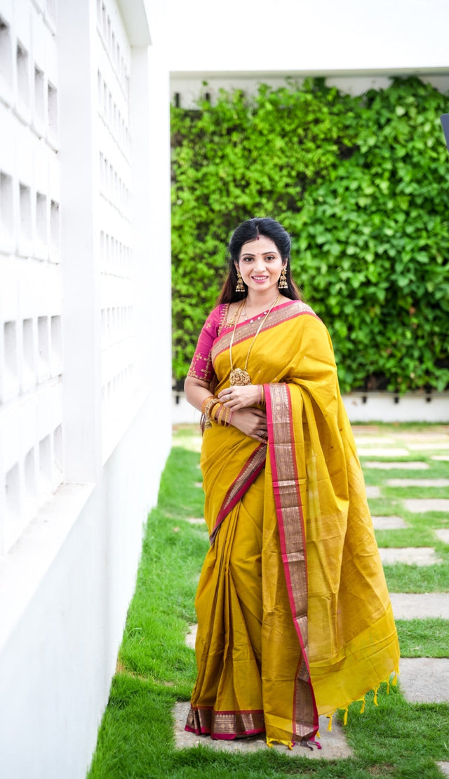 Mercerised Pure Chettinad Cotton