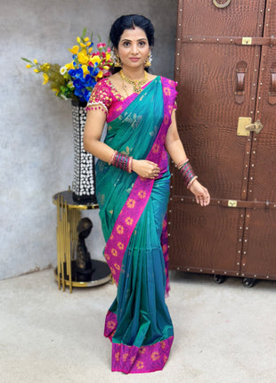 Kanchi Soft Silk - Pochampally Blouse