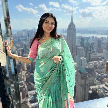 Jaipur Cotton with French Knots