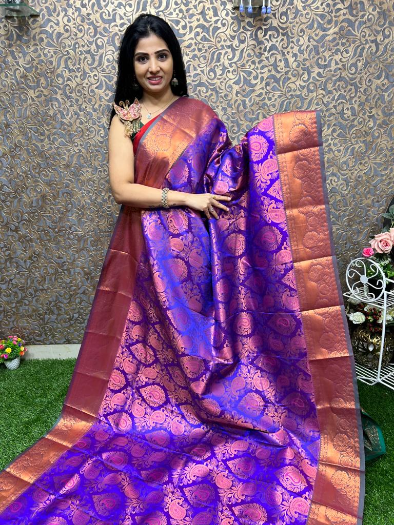 Celebrity Styles to Steal, Uppada Pattu Plain With Long Border, Nikki  Galrani Sarees, Sarees for Women in Uk - Etsy