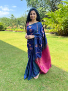 Border Less Kanchi Silk