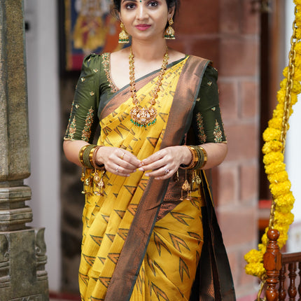 Semi Kanchipuram Silk