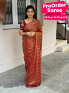 Georgette Saree Blouse Combo (with Designer Blouse)