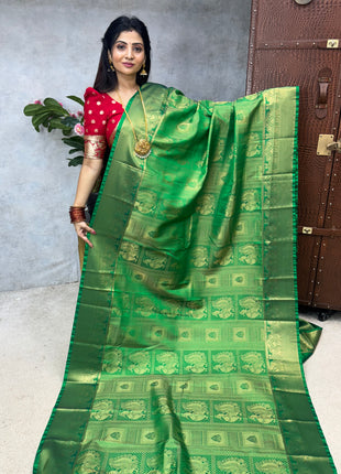 Premium Kanchi Gold Zari