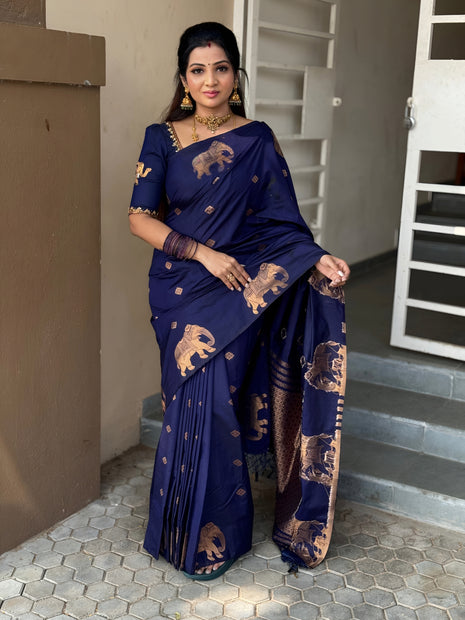 Mulberry Saree