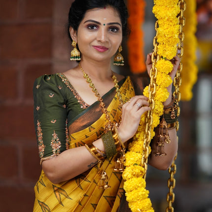 Semi Kanchipuram Silk