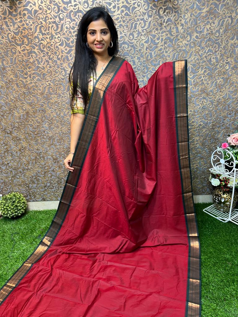Beautiful Kanchi Border Copper Tissue Silk Gold Saree With Unstitched  Running Blouse Designer Sari Indian Bollywood - Etsy Ireland