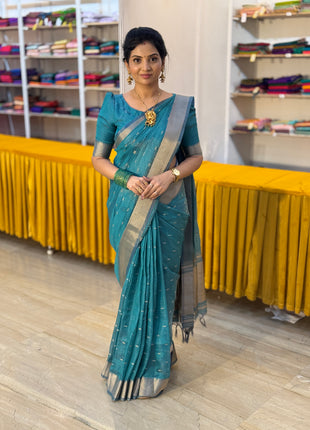 Handloom Linen Saree
