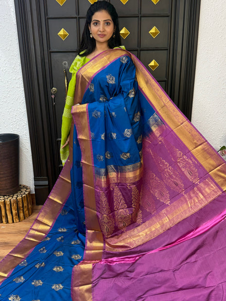 Kanchi Silk Gold Zari