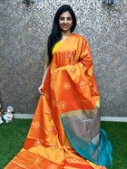 Border Less Kanchi Silk