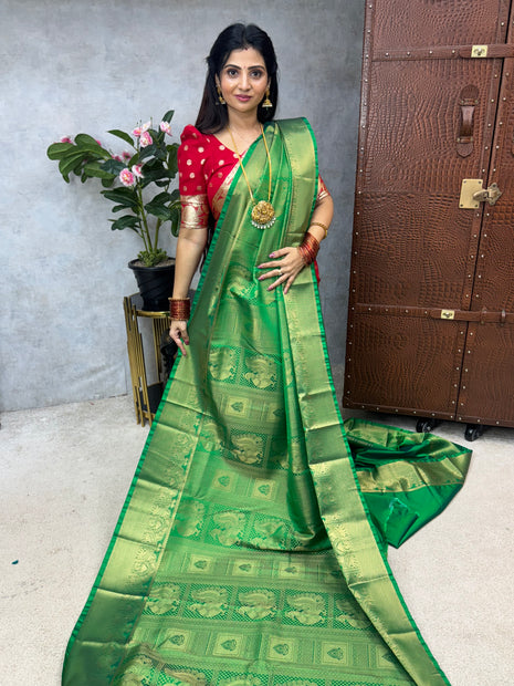 Premium Kanchi Gold Zari