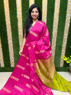 Border Less Kanchi Silk