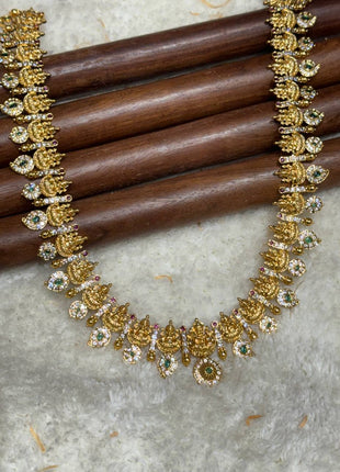 Temple with Diamond look Stone