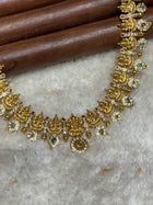 Temple with Diamond look Stone