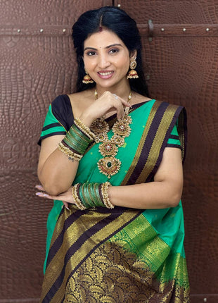 Premium Kanchi Gold Zari