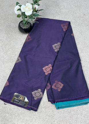 Border Less Kanchi Silk