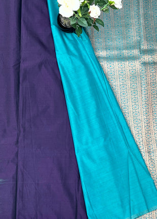 Border Less Kanchi Silk