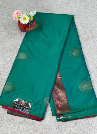 Border Less Kanchi Silk