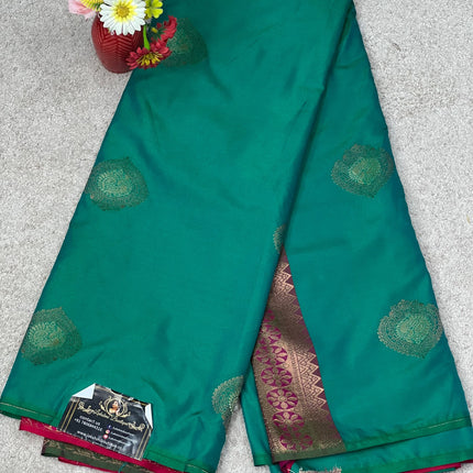Border Less Kanchi Silk