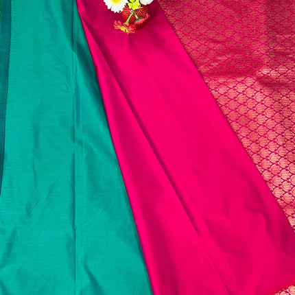 Border Less Kanchi Silk