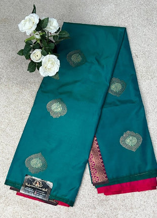 Border Less Kanchi Silk