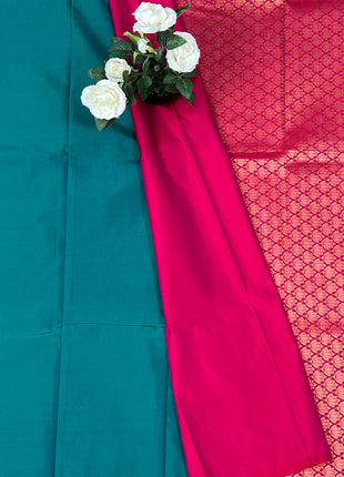 Border Less Kanchi Silk