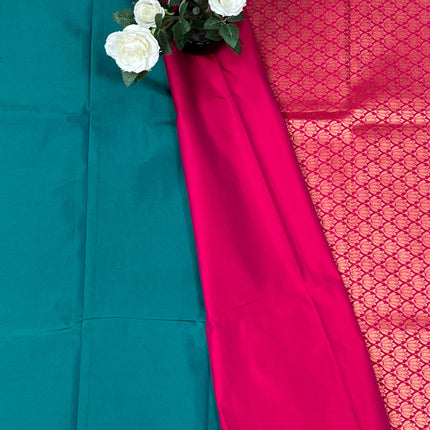 Border Less Kanchi Silk