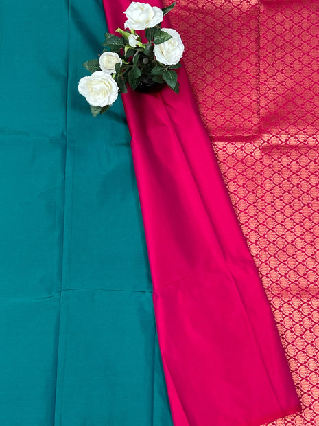 Border Less Kanchi Silk