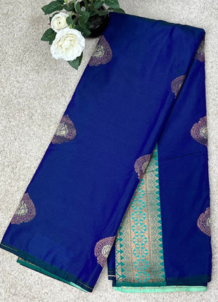 Border Less Kanchi Silk