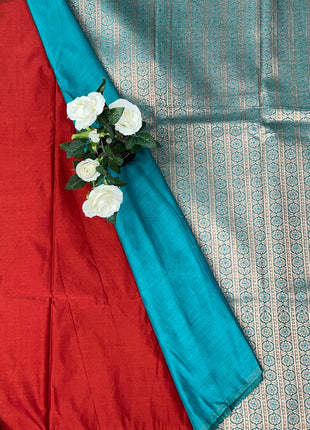 Border Less Kanchi Silk