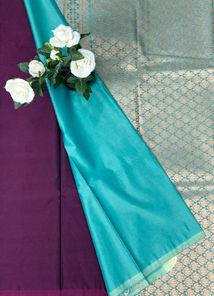 Border Less Kanchi Silk