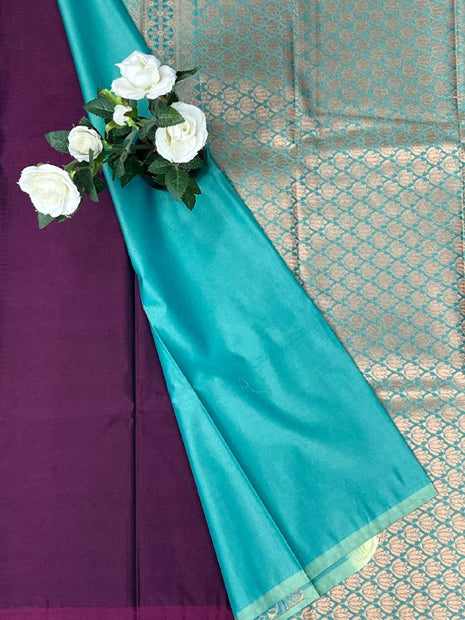 Border Less Kanchi Silk