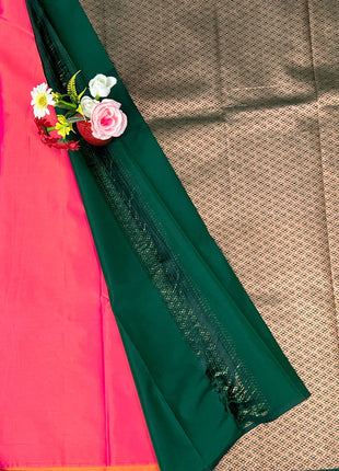 Border Less Kanchi Silk