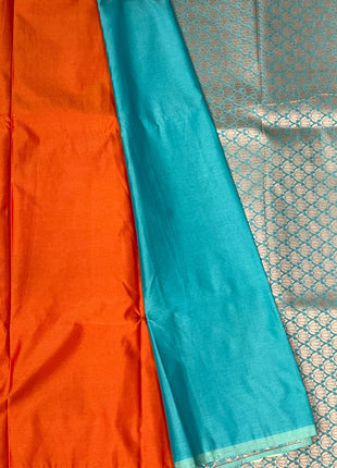 Border Less Kanchi Silk