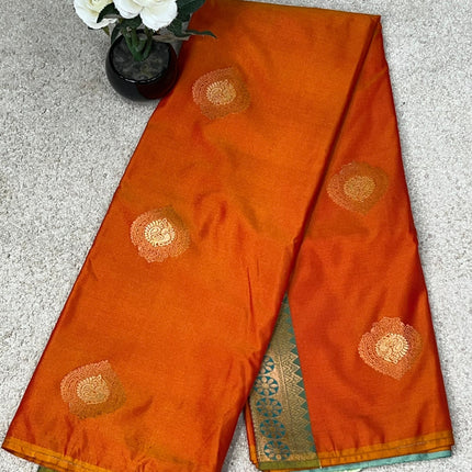 Border Less Kanchi Silk