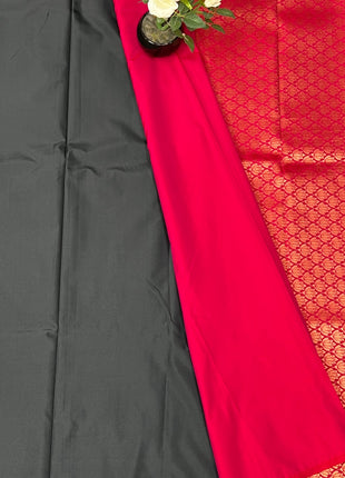 Border Less Kanchi Silk