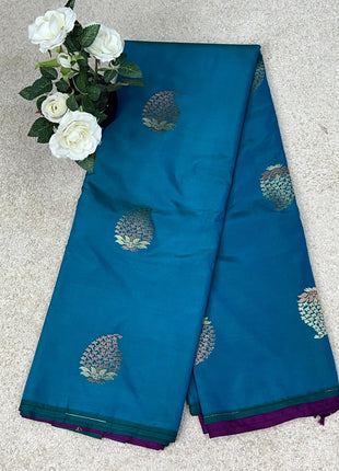 Border Less Kanchi Silk