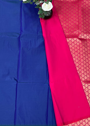 Border Less Kanchi Silk