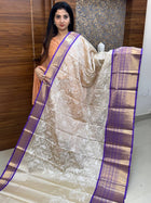 Kanchi Silk With Rich Embroidery Work