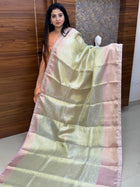 Katan With Lace Work Border