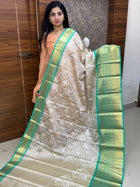 Kanchi Silk With Rich Embroidery Work
