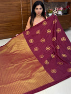 Border Less Kanchi Silk