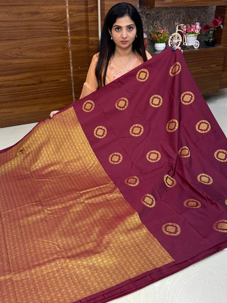 Border Less Kanchi Silk