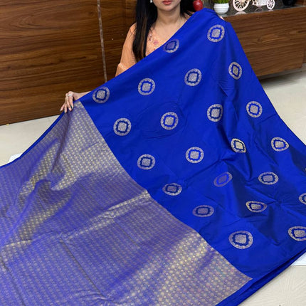 Border Less Kanchi Silk