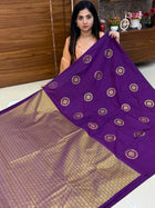 Border Less Kanchi Silk